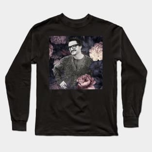 Pedro Pascal Moody Mauve Long Sleeve T-Shirt